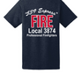 UFFD - IAFF LOCAL 3874 - Hanes® - EcoSmart® 50/50 Cotton/Poly T-Shirt