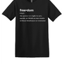 FREEDOM (CJK) - Gildan® Heavy Cotton™ 100% Cotton T-Shirt (DEFINITION OF FREEDOM)