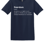 FREEDOM (CJK) - Gildan® Heavy Cotton™ 100% Cotton T-Shirt (DEFINITION OF FREEDOM)
