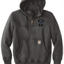 GPD - Carhartt ® Rain Defender ® Paxton Heavyweight Hooded Zip Mock Sweatshirt