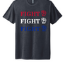 TRUMP - FIGHT FIGHT FIGHT - USA-Made Jersey Tee