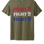 TRUMP - FIGHT FIGHT FIGHT - USA-Made Jersey Tee