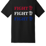 TRUMP - Trump/Vance FIGHT FIGHT FIGHT - USA-Made Jersey Tee