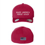 TRUMP - MAKE AMERICA GREAT AGAIN Baseball Cap w/ Thin Blue Line Flag