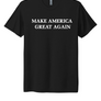 TRUMP - MAKE AMERICA GREAT AGAIN - USA-Made Jersey Tee
