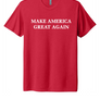 TRUMP - MAKE AMERICA GREAT AGAIN - USA-Made Jersey Tee