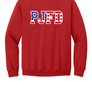 PJFD - Gildan® DryBlend® Crewneck Sweatshirt (PJFD flag)