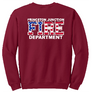 PJFD - Gildan® DryBlend® Crewneck Sweatshirt (PJFD flag with full text)