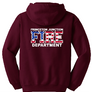 PJFD - Gildan® DryBlend® Pullover Hooded Sweatshirt (PJFD flag full text)