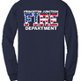 PJFD - Gildan® - DryBlend® 50 Cotton/50 Poly LONG Sleeve T-Shirt (PJFD flag with full text)