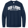 SGGCC - Nike Club Fleece Sleeve Swoosh Crew (Lions)