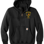 TRP - Carhartt ® Rain Defender ® Paxton Heavyweight Hooded Zip Mock Sweatshirt (K9 Cyrus)