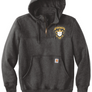 TRP - Carhartt ® Rain Defender ® Paxton Heavyweight Hooded Zip Mock Sweatshirt (POLICE)