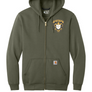 TRP - Carhartt ® Midweight Hooded Zip-Front Sweatshirt (POLICE)