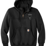 TRP - Carhartt ® Rain Defender ® Paxton Heavyweight Hooded Zip Mock Sweatshirt (SNIPER)