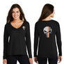 HER DISTRICT MADE® DRAPEY SKULL LONG SLEEVE TEE