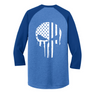Skull Baseball Tee