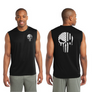 SKULL SLEEVELESS COMPETITOR TEE