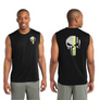 SKULL SLEEVELESS COMPETITOR TEE