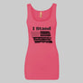 Women’s “I Stand” Spandex Jersey Tank