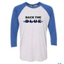 Back The Blue Baseball Tee