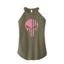 Pink Skull Rocker Tank