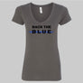 Women’s “Back The Blue” V-Neck