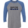 Back The Blue Baseball Tee