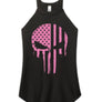 Pink Skull Rocker Tank