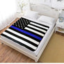 Thin Blue Line Polar Fleece 50” x 60” Blanket