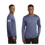 Moisture Wicking Long Sleeve Heather Contender Tee - Flag