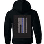Youth Blue Line Flag Hoodie