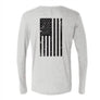 Triblend Long Sleeve “Black Flag” Crew Neck