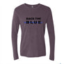 BACK THE BLUE Long Sleeve Shirt
