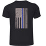 Youth Blue Line Flag Short Sleeve