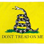 Don’t Tread On Me - Gadsden (Yellow) Flag 3’ x 5’