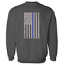 Thin BLUE Line Flag Sweatshirt Crewneck