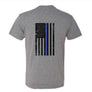 Triblend BLUE Line Crewneck