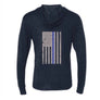 Blue Line Hoodie Long Sleeve Shirt