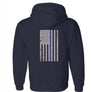 Thin BLUE Line Flag Sweatshirt Hoodie