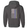 Thin BLUE Line Flag Sweatshirt Hoodie