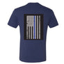 Triblend BLUE Line Crewneck