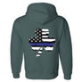 Shamrock Blue Line Hoodie
