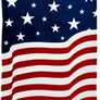 USA Star Spangled Soft Plush 50x60in Blanket