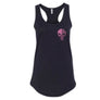 Pink Skull Racer Back Tank Top