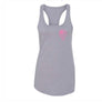 Pink Skull Racer Back Tank Top