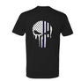 BLUE LINE Skull Crewneck