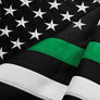Thin Green Line USA Flag 3’ x 5’
