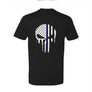 BLUE LINE Skull Crewneck