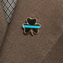 BLUE LINE SHAMROCK LAPEL